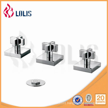 Double handle Brasil style bidet toilet faucet (60878-57A)